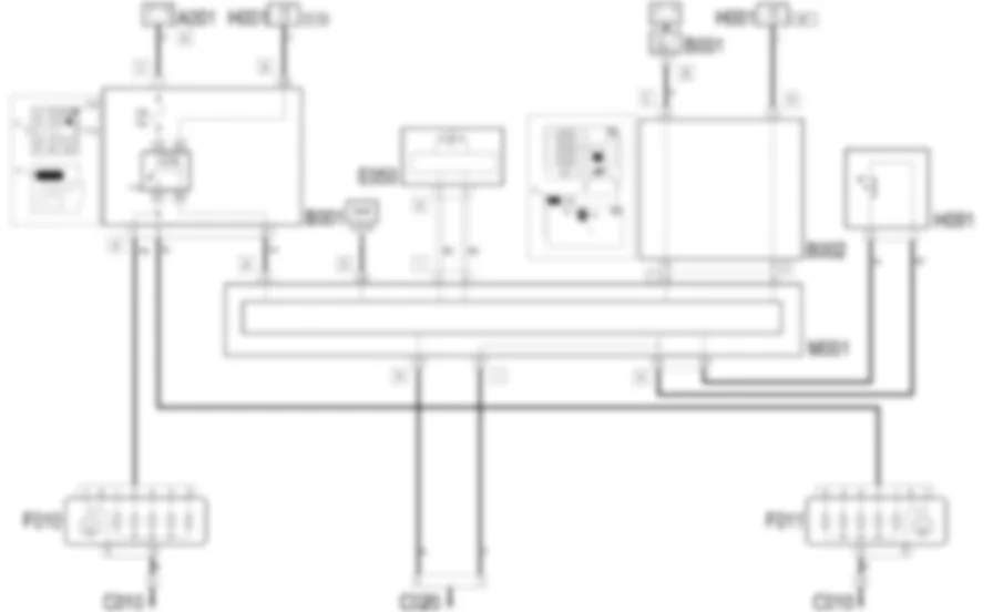 LUCES ANTINIEBLA - Esquema electrico Fiat IDEA 1.3 JTD 16v  
