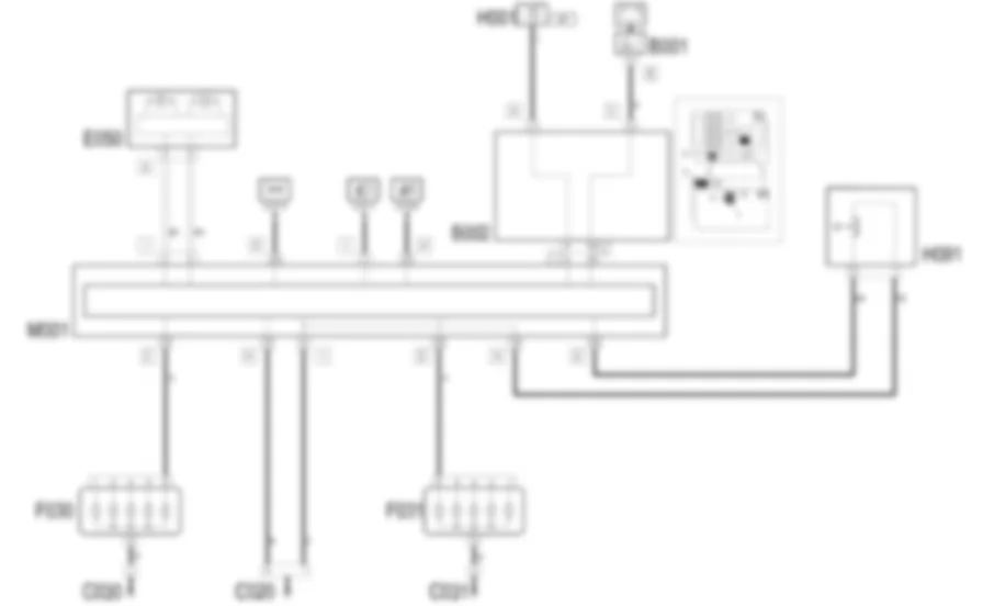 LUCI RETRONEBBIA - Schema elettrico Fiat IDEA 1.3 JTD 16v  