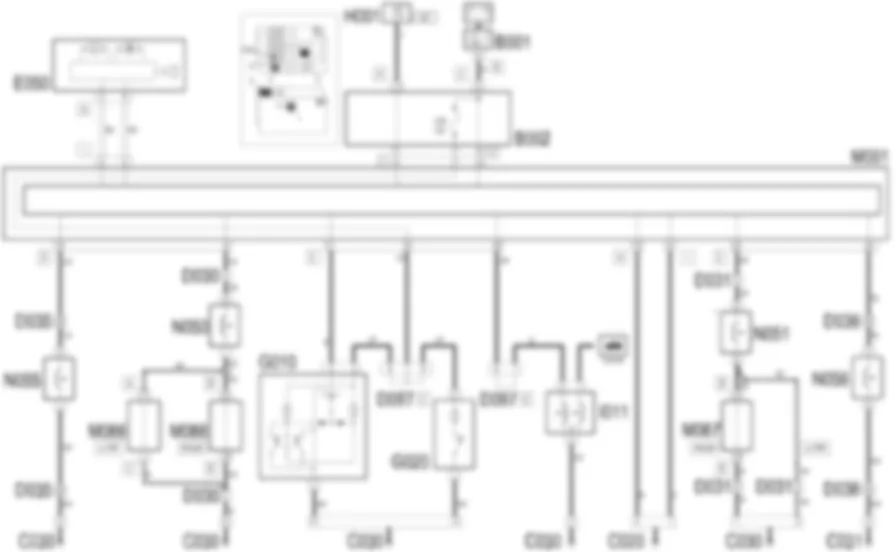 PLAFONES - Esquema electrico Fiat IDEA 1.3 JTD 16v PLAFONES - Esquema electrico Fiat IDEA 1.3 JTD 16v