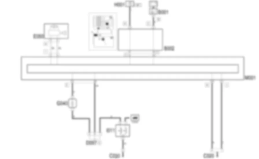 LUCE CASSETTO - LUCE               BAULE - LUCE ANTINA PARASOLE - Schema elettrico Fiat IDEA 1.3 JTD 16v  