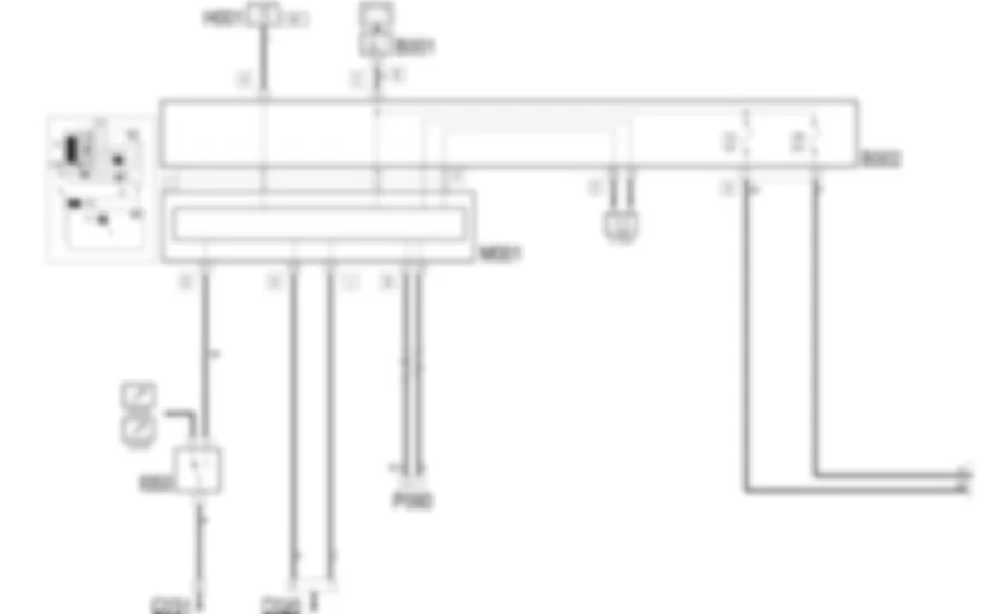 BLOQUEO DE PUERTAS - Esquema electrico Fiat IDEA 1.3 JTD 16v  