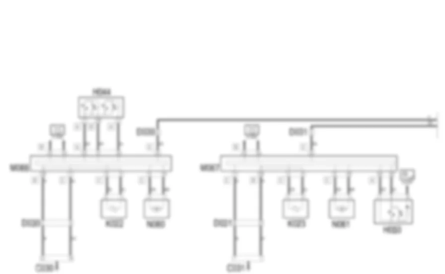 ELEVALUNAS DELANTEROS - Esquema electrico Fiat IDEA 1.3 JTD 16v  