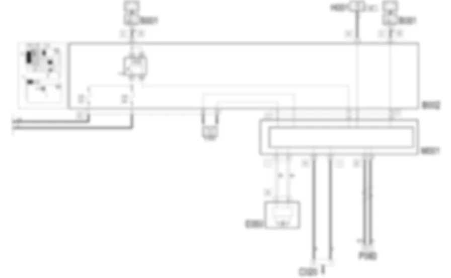 ALZACRISTALLI POSTERIORI - Schema elettrico Fiat IDEA 1.3 JTD 16v  