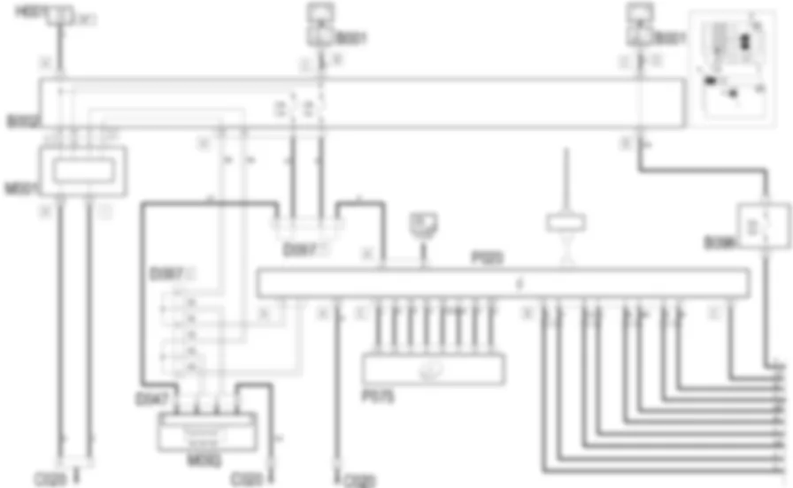 AUTORRADIO - Esquema electrico Fiat IDEA 1.3 JTD 16v  