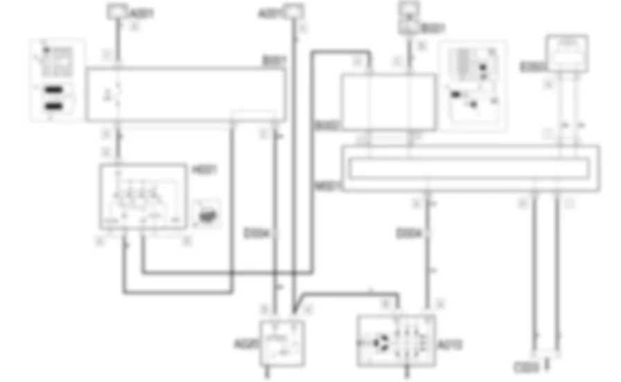 AVVIAMENTO E RICARICA - Schema elettrico Fiat IDEA 1.3 JTD 16v  