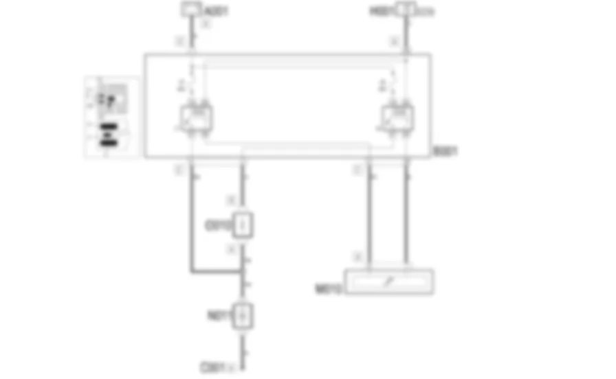 RAFFREDDAMENTO MOTORE - Schema elettrico Fiat IDEA 1.3 JTD 16v  