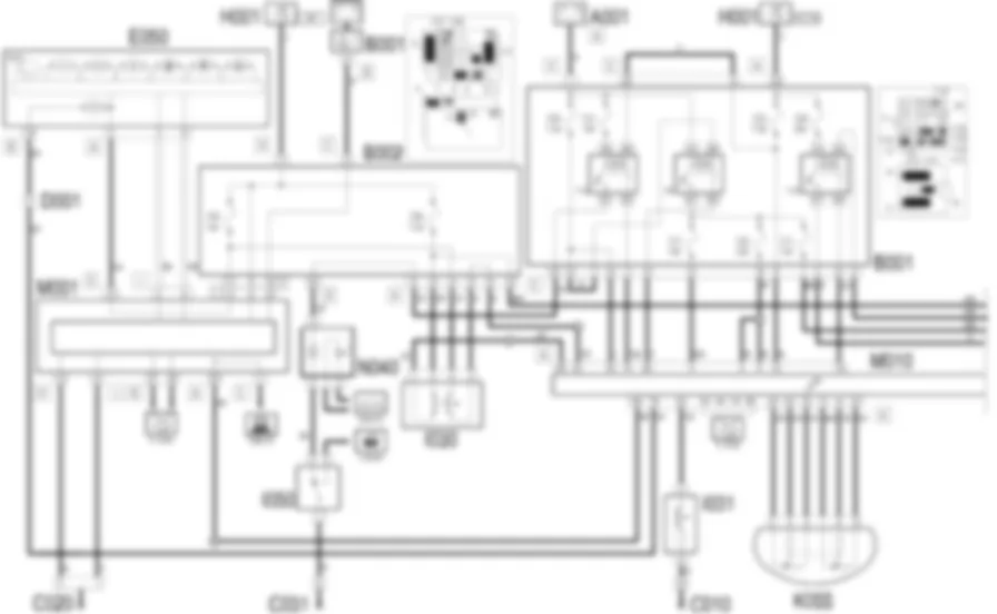 GESTION ELECTRONICA DE LOS MOTORES DIESEL - Esquema electrico Fiat IDEA 1.3 JTD 16v  
