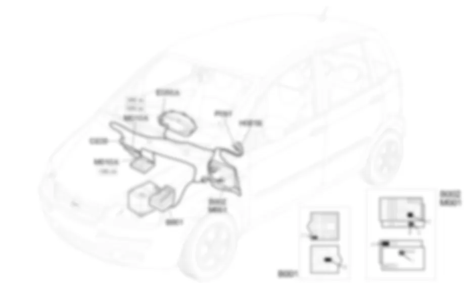 CODE - Localizzazione componenti Fiat IDEA 1.3 JTD 16v  