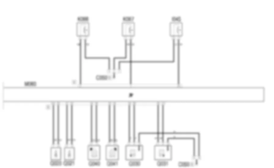 AIRBAG - Schema elettrico Fiat IDEA 1.3 JTD 16v  