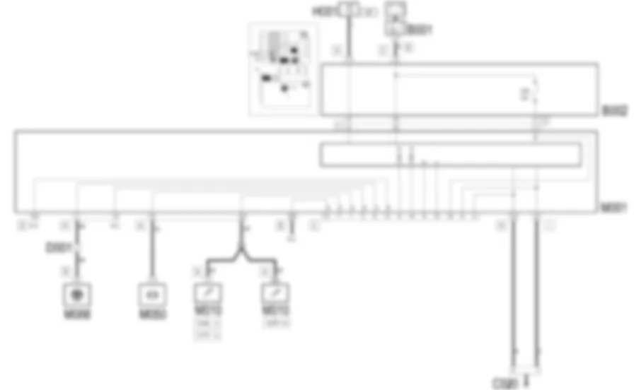 CONECTOR MULTIPLE DE DIAGNOSIS - Esquema electrico Fiat IDEA 1.3 JTD 16v  