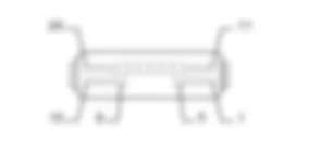 C30 - Massa posteriore sinistra ( POSTERIORE ) Fiat IDEA 1.3 JTD 16v  