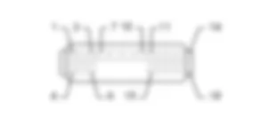 C31 - Massa posteriore destra ( POSTERIORE ) Fiat IDEA 1.3 JTD 16v  