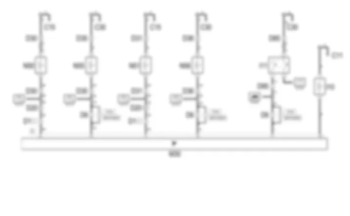 ALARM- SCHEMAT ELEKTRYCZNY Fiat MULTIPLA 1.6 16v  fino a 05/04