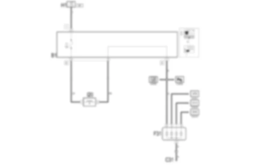 LUCI RETROMARCIA - Schema elettrico Fiat MULTIPLA 1.9 JTD 8V  da 04/02 a 08/03