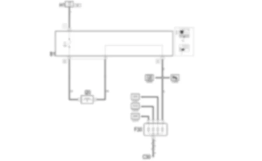 LUCI RETROMARCIA - Schema elettrico Fiat MULTIPLA 1.9 JTD 8V  da 06/99 a 03/02