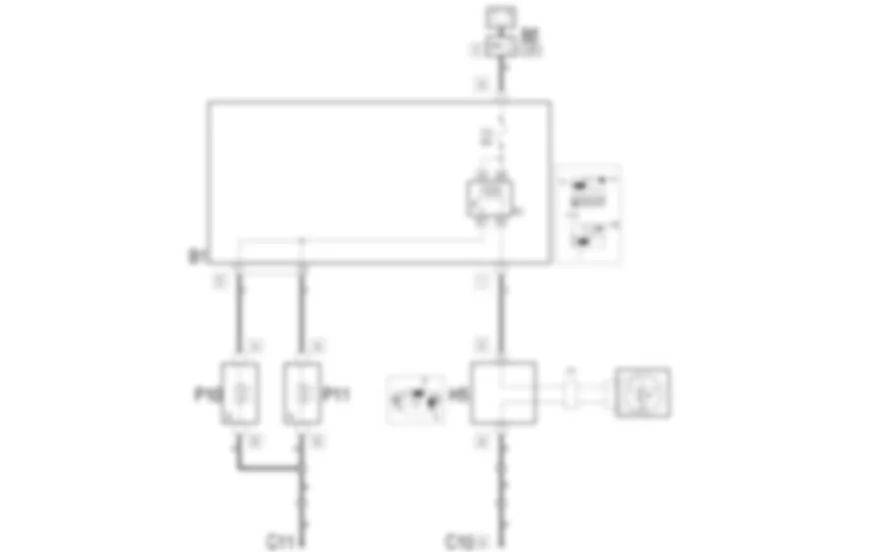 AVVISATORI ACUSTICI - Schema elettrico Fiat MULTIPLA 1.9 JTD 8V  fino a 05/04