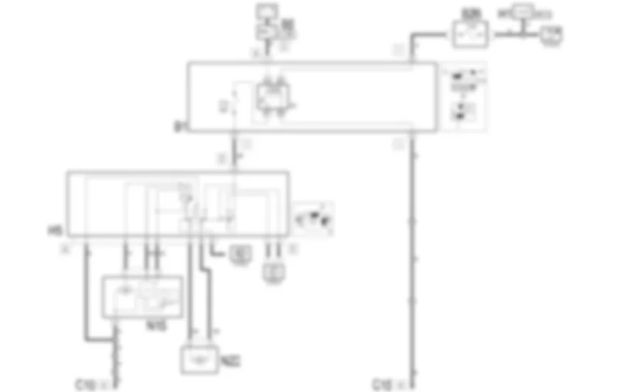 TERGI/ LAVA CRISTALLO - Schema elettrico Fiat MULTIPLA 1.9 JTD 8V  fino a 05/04