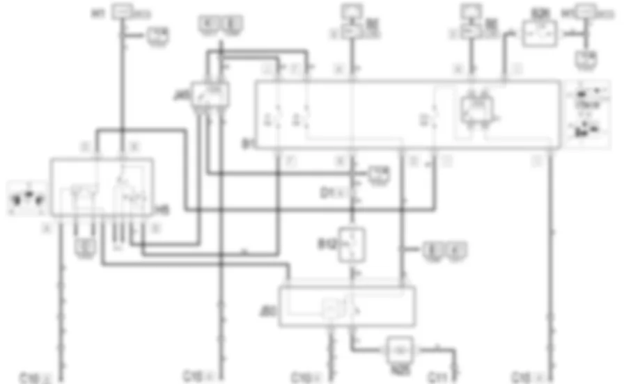 LAVAFARI - Schema elettrico Fiat MULTIPLA 1.9 JTD 8V  fino a 05/04