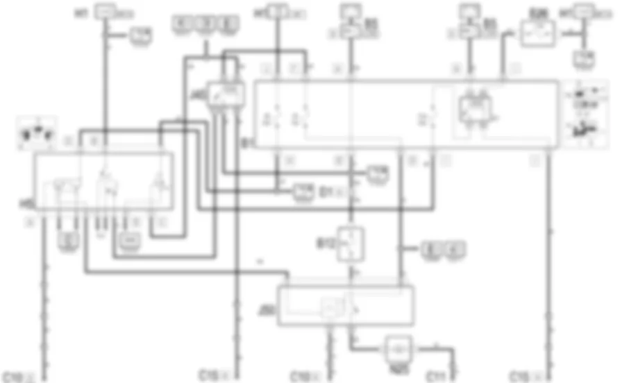 LAVAFARI - Schema elettrico Fiat MULTIPLA 1.9 JTD 8V  da 06/99 a 03/02