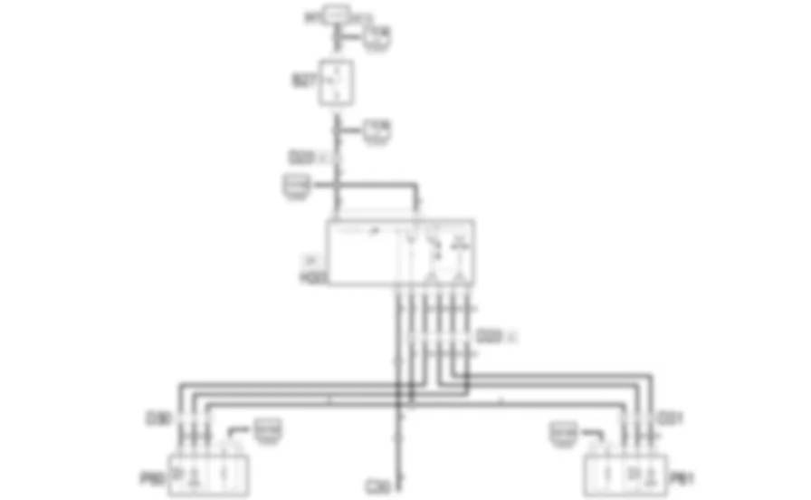 REGOLAZIONE SPECCHI               ESTERNI - Schema elettrico Fiat MULTIPLA 1.9 JTD 8V  da 09/03