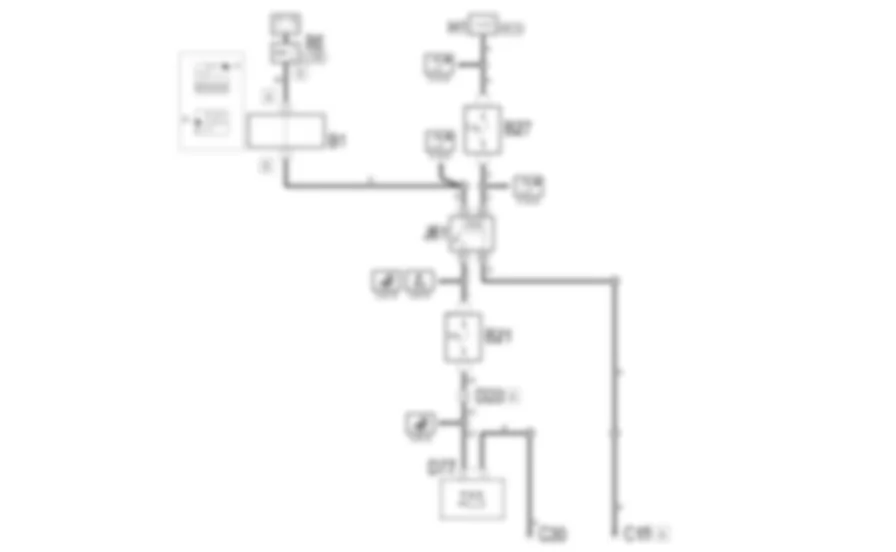 PREDISPOSIZIONE FRIGOBAR - Schema elettrico Fiat MULTIPLA 1.9 JTD 8V da 06/04 PREDISPOSIZIONE FRIGOBAR - Schema elettrico Fiat MULTIPLA 1.9 JTD 8V da 06/04