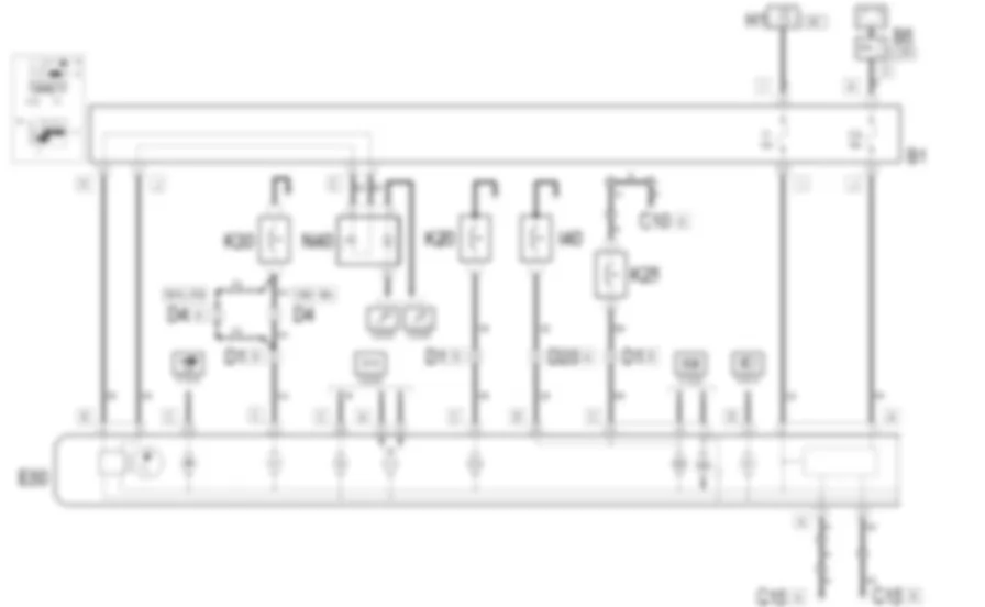 STRUMENTO DI BORDO - Schema elettrico Fiat MULTIPLA 1.9 JTD 8V fino a 05/04 STRUMENTO DI BORDO - Schema elettrico Fiat MULTIPLA 1.9 JTD 8V fino a 05/04