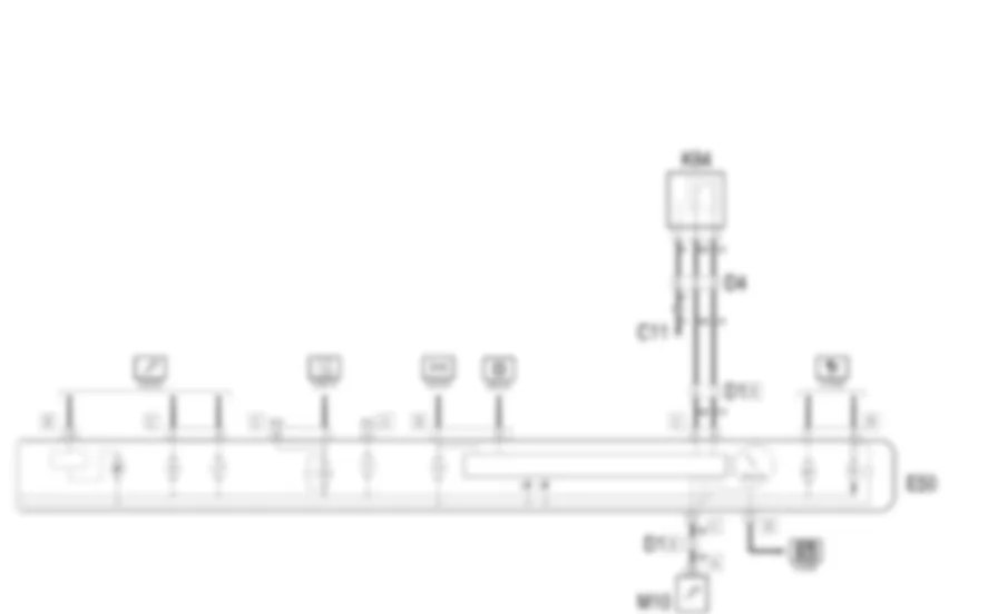 STRUMENTO DI BORDO - Schema elettrico Fiat MULTIPLA 1.6 16v  fino a 05/04