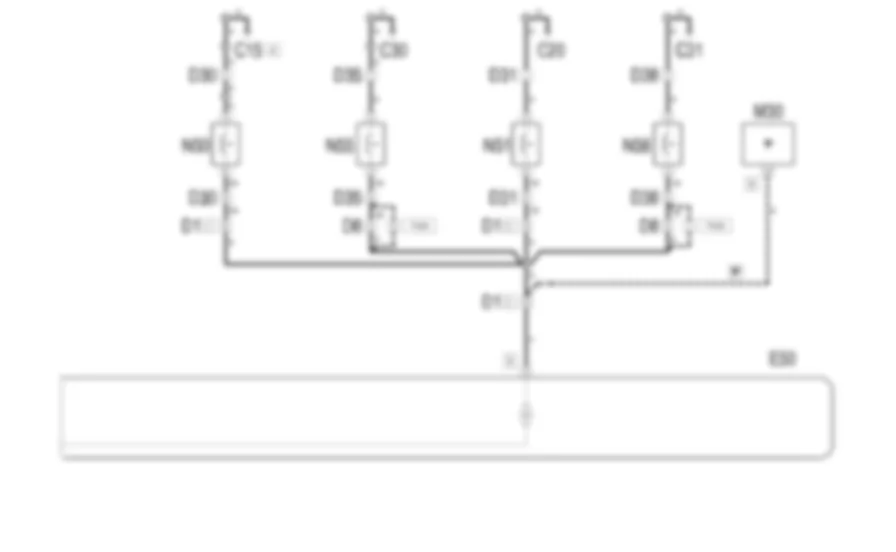STRUMENTO DI BORDO - Schema elettrico Fiat MULTIPLA 1.9 JTD 8V  da 06/99 a 03/02