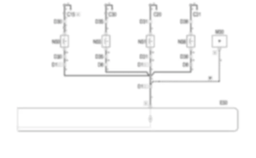 STRUMENTO DI BORDO - Schema elettrico Fiat MULTIPLA 1.6 16v  fino a 05/04