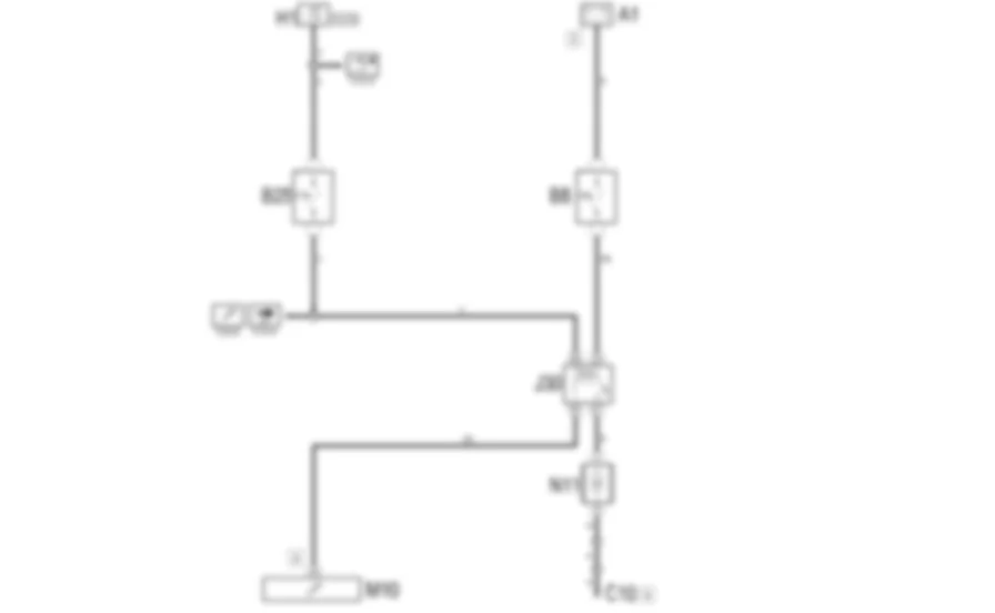 RAFFREDDAMENTO MOTORE - Schema elettrico Fiat MULTIPLA 1.6 16v fino a 05/04 RAFFREDDAMENTO MOTORE - Schema elettrico Fiat MULTIPLA 1.6 16v fino a 05/04