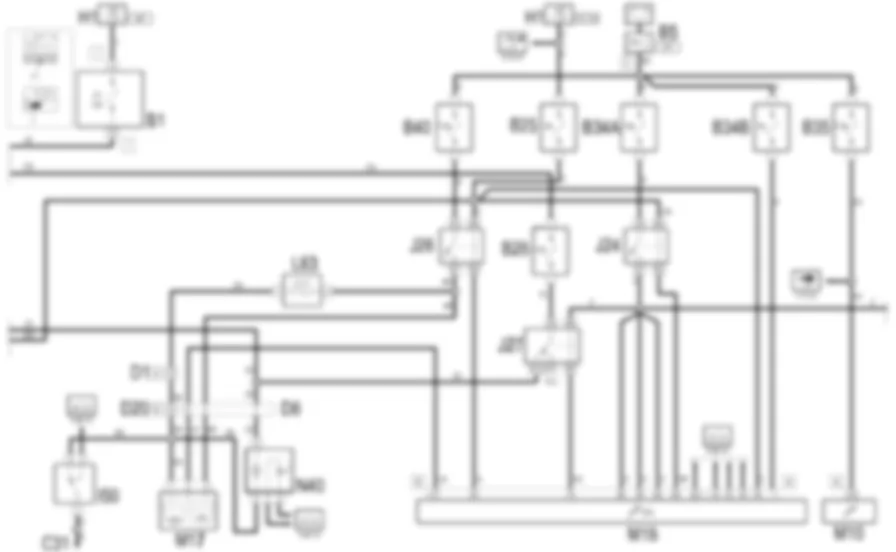 GESTIONE ELETTRONICA MOTORI BENZINA - Schema elettrico Fiat MULTIPLA 1.6 16v da 04/02 a 08/03 GESTIONE ELETTRONICA MOTORI BENZINA - Schema elettrico Fiat MULTIPLA 1.6 16v da 04/02 a 08/03