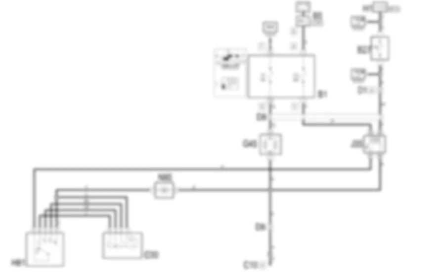 RISCALDATORE - Schema elettrico Fiat MULTIPLA 1.9 JTD 8V da 04/02 a 08/03 RISCALDATORE - Schema elettrico Fiat MULTIPLA 1.9 JTD 8V da 04/02 a 08/03