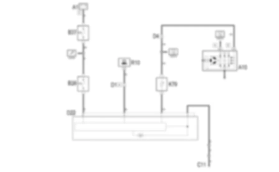 RISCALDATORE ADDIZIONALE - Schema elettrico Fiat MULTIPLA 1.9 JTD 8V da 06/99 a 03/02 RISCALDATORE ADDIZIONALE - Schema elettrico Fiat MULTIPLA 1.9 JTD 8V da 06/99 a 03/02