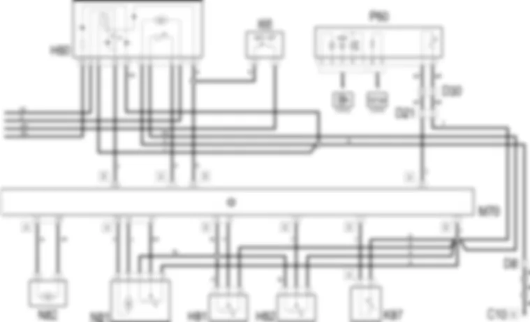 CONDIZIONATORE - Schema elettrico Fiat MULTIPLA 1.9 JTD 8V da 04/02 a 08/03 CONDIZIONATORE - Schema elettrico Fiat MULTIPLA 1.9 JTD 8V da 04/02 a 08/03
