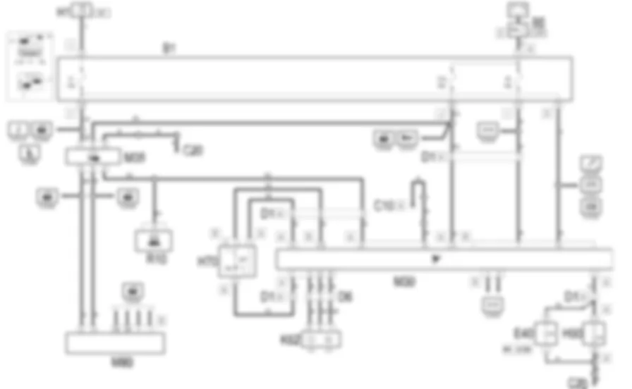 ALLARME - Schema elettrico Fiat MULTIPLA 1.9 JTD 8V da 04/02 a 08/03 ALLARME - Schema elettrico Fiat MULTIPLA 1.9 JTD 8V da 04/02 a 08/03
