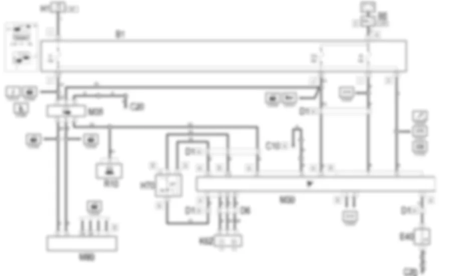 ALLARME - Schema elettrico Fiat MULTIPLA 1.9 JTD 8V da 06/99 a 03/02 ALLARME - Schema elettrico Fiat MULTIPLA 1.9 JTD 8V da 06/99 a 03/02