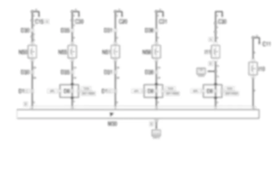 ALLARME - Schema elettrico Fiat MULTIPLA 1.9 JTD 8V da 06/99 a 03/02 ALLARME - Schema elettrico Fiat MULTIPLA 1.9 JTD 8V da 06/99 a 03/02
