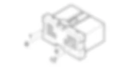 B001G - Centralina di derivazione ( POSTERIORE ) Fiat MULTIPLA 1.9 JTD 8V  da 06/04