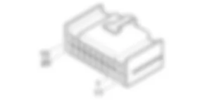 D001B - Giunzione ant./plancia ( ANTERIORE ) Fiat MULTIPLA 1.9 JTD 8V da 04/02 a 08/03 D001B - Giunzione ant./plancia ( ANTERIORE ) Fiat MULTIPLA 1.9 JTD 8V da 04/02 a 08/03