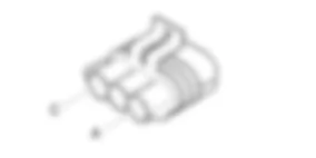 K031 - Sensor Wasser im Dieselkraftstoff ( VORNE ) Fiat MULTIPLA 1.9 JTD 8V  da 04/02 a 08/03