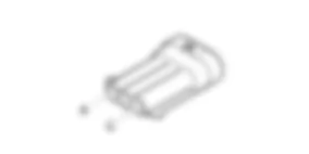 D009 - Giunzione ant./ radiatore ( ANTERIORE ) Fiat MULTIPLA 1.9 JTD 8V  da 04/02 a 08/03