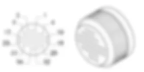 D030 - Giunzione porta ant. sinistra (PLANCIA) Fiat MULTIPLA 1.9 JTD 8V  da 09/03