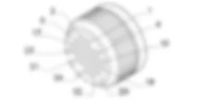 D030 - Giunzione porta ant. sinistra (POSTERIORE) Fiat MULTIPLA 1.9 JTD 8V  da 09/03