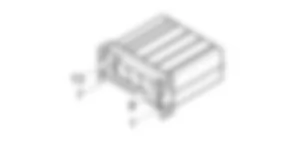 D085 - Verbindung hinten/Heckklappe ( HECKTUR LINKS ) Fiat MULTIPLA 1.9 JTD 8V  da 04/02 a 08/03