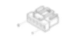 F030A - Fanale posteriore sinistro (POSTERIORE) Fiat MULTIPLA 1.9 JTD 8V  da 04/02 a 08/03