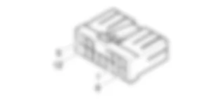 M082A - Centralina comando alzacristalli posteriori (POSTERIORE) Fiat MULTIPLA 1.9 JTD 8V  da 04/02 a 08/03