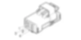 K036 - Czujnik / przekaznik temperatury               plynu chlodzacego silnik ( SILNIK ) Fiat MULTIPLA 1.6 16v  fino a 05/04