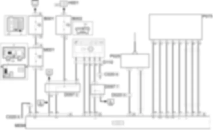 RADIO - WIRING DIAGRAM Fiat PANDA 1.3 JTD 16v  