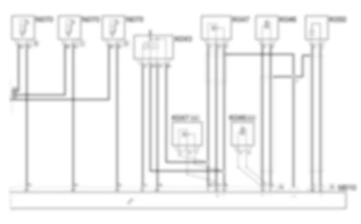 PETROL  ENGINE ELECTRONIC MANAGEMENT - WIRING DIAGRAM Fiat PANDA 1.2 8v  