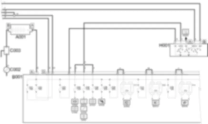 POWER SUPPLY SYSTEM - WIRING DIAGRAM Fiat PANDA 1.1  